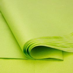 Papier de soie vert anis - rame de 240 feuilles
