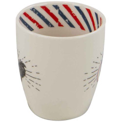 Mug Ceramique Blanc Gallus 7,5x8,5cm