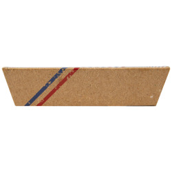 Corbeille Carton Rectangulaire Kraft Gallus 28,5x21x5,5cm