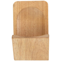 Couteau a Huitres Bois avec Support Marron 17x7,5cm