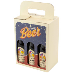 Coffret Carton Fresh Beer Long Neck 19x12x25 cm