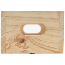 Corbeille Bois Rectangulaire Scandinave 15x10x7cm