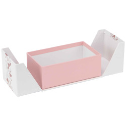 Boite carton double ouverture blanc Iconic 16x9,5x6 cm