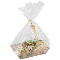 Corbeille carton rectangulaire Vegetale