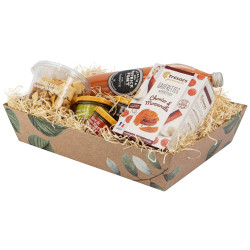 Corbeille carton rectangulaire Vegetale