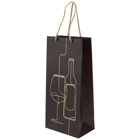Lot De 2 Sacs à Bouteilles En Néoprène - Pour 2 Bouteilles De Vin/champagne - Transport Facile, Protection Thermique - 37x13x12 Cm - 7