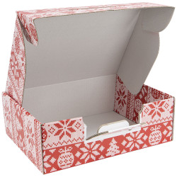 Valisette Carton Rectangulaire 36,5x27x12 cm Tricot 