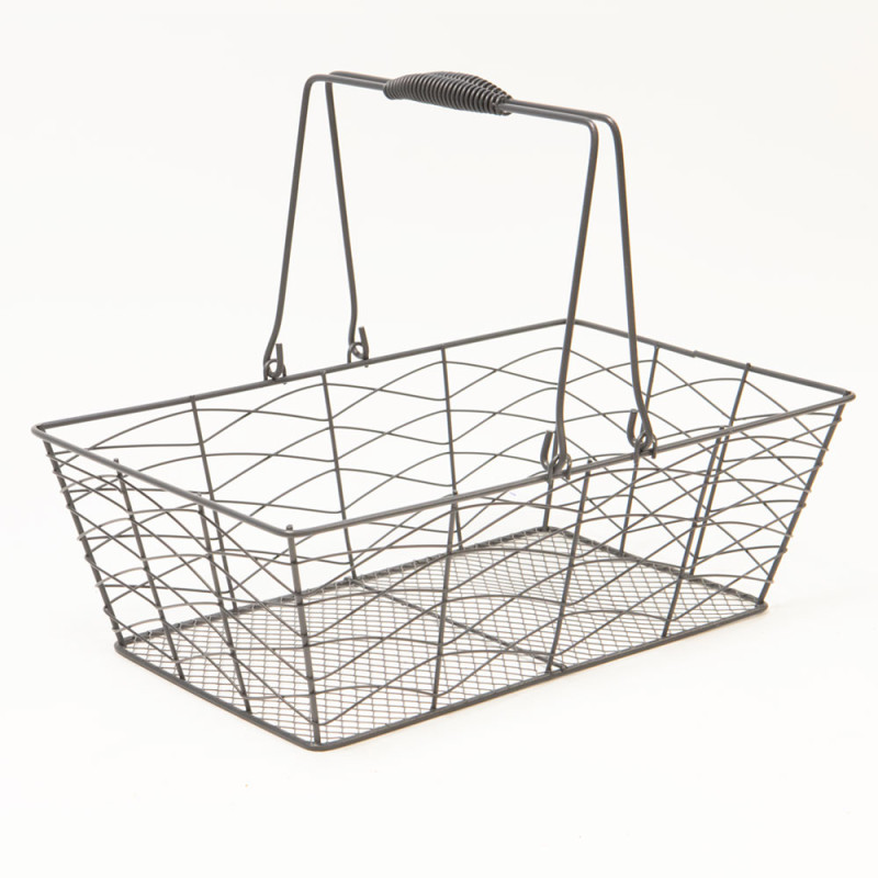 ME0040_01.jpg Panier metal gris fonce