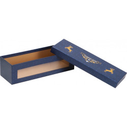 Coffret carton 3 verrines Joyeuses Fêtes