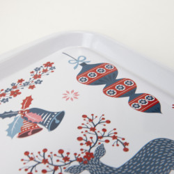 Plateau métal décor Scandinave