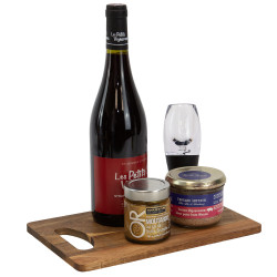 Planche de présentation en bois d'Accacia – 28 x 18 x 1 cm