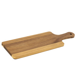 Planche de présentation en bois d'Accacia – 35,5 x 11 x 1 cm