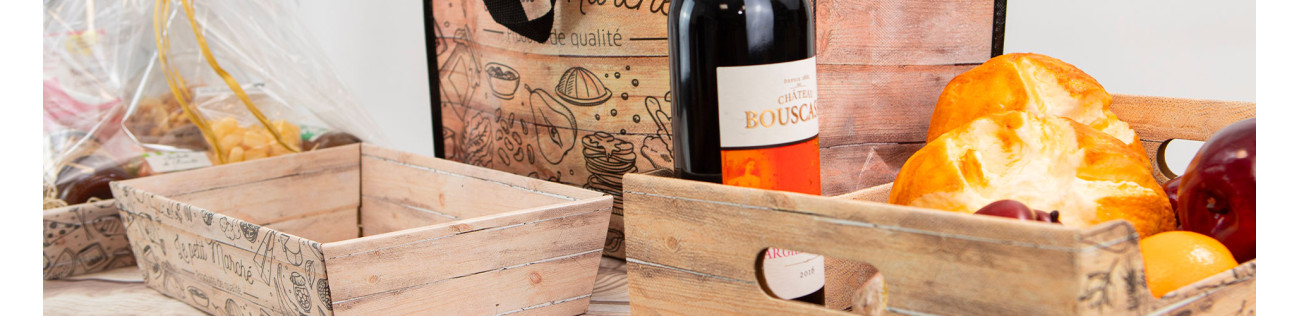 Petit marché - Collection d'emballages de saveurs locales