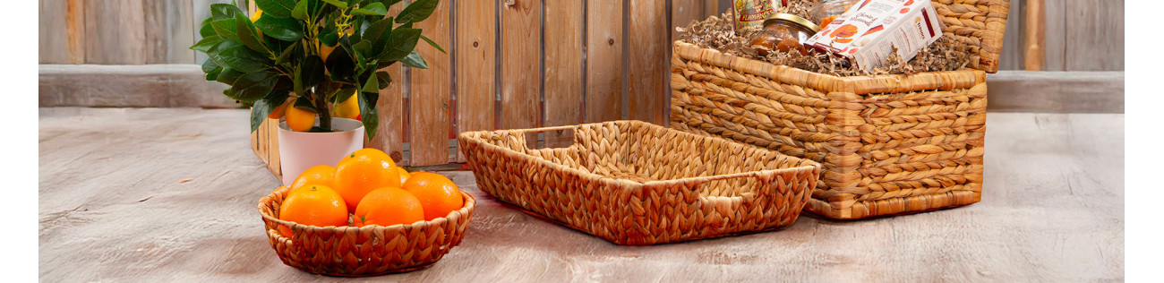 Bloom - Collection d'emballages en jacinthe naturelle