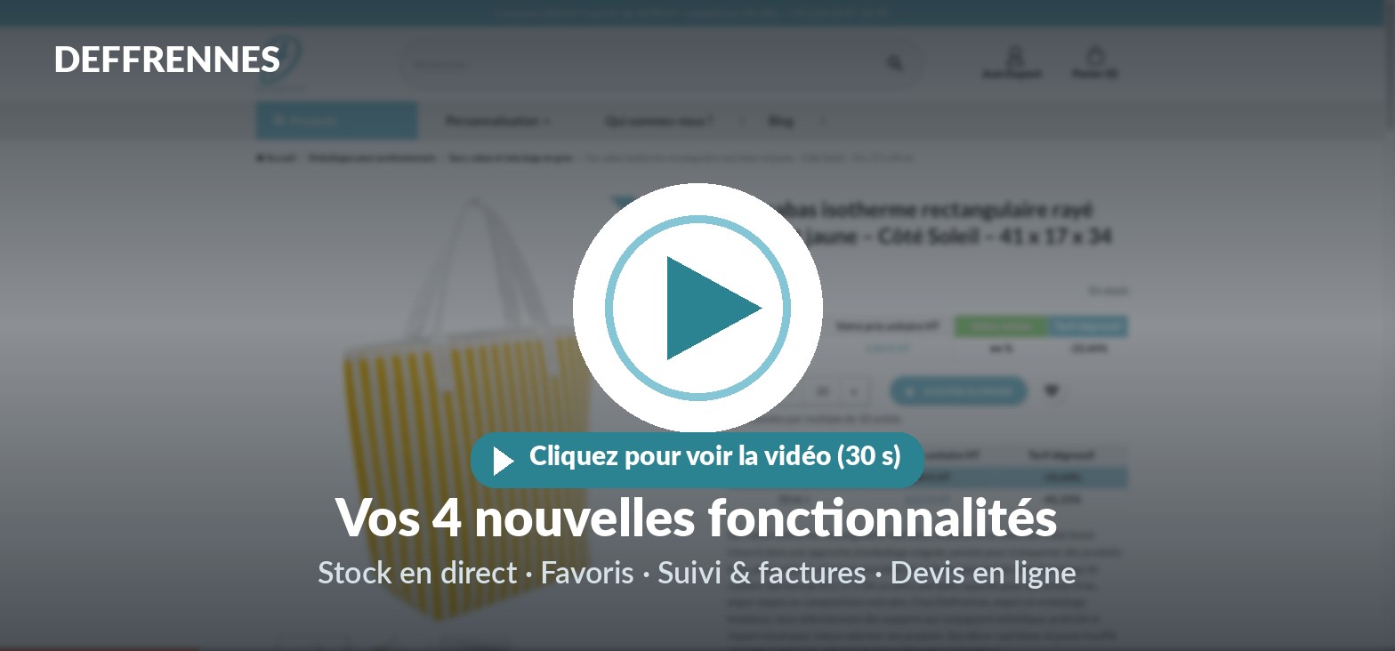 Voir la vidéo — Vos 4 nouvelles fonctionnalités (30 s)