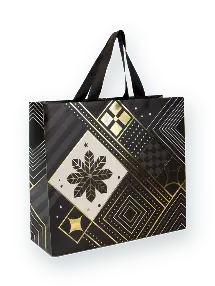 Sac luxe noir et or Prestige